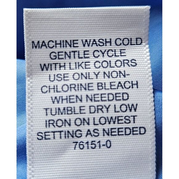 St. Johns Bay NWOT Woman SZ M Gingham Check Jacket Double Breasted Lined Preppy - Picture 9 of 9